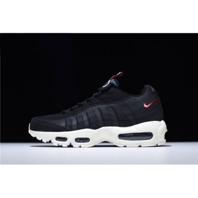 Nike Erkek Air Max 95 Siyah / Kırmızı Koşu Ayakkabısı Türkiye - J4MQ7BCP